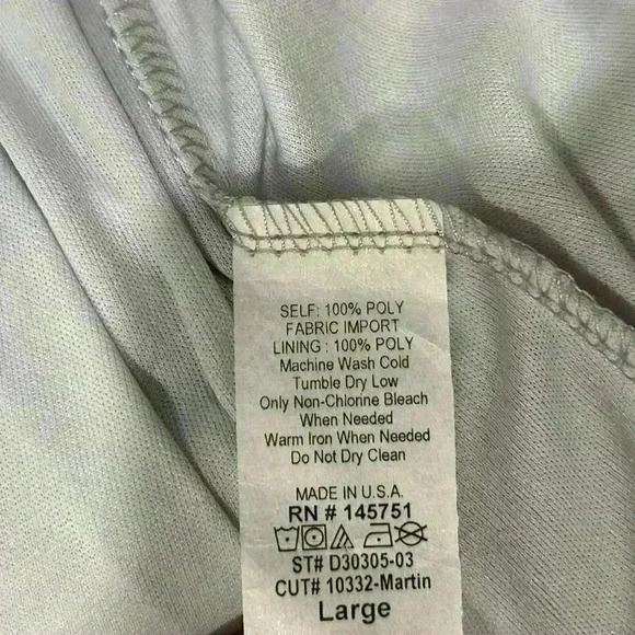 NWT PinkBlush Maternity Maxi Dress Sleeveless Grey Floral Sheer Overlay Size L - Picture 4 of 7